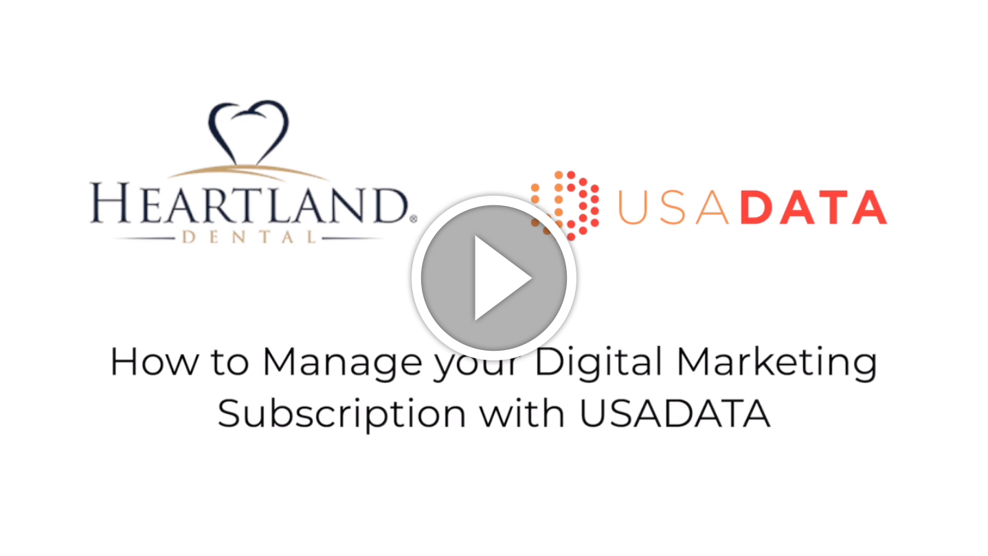 How to Manage your Digital Marketing Subscription with USADATA